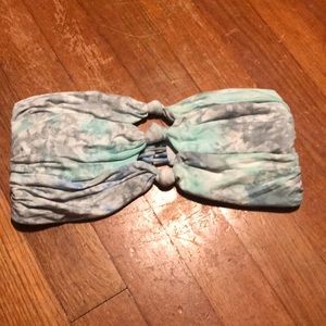 Tiare Hawaii Tie Dye Strapless Bikini Top - M/L